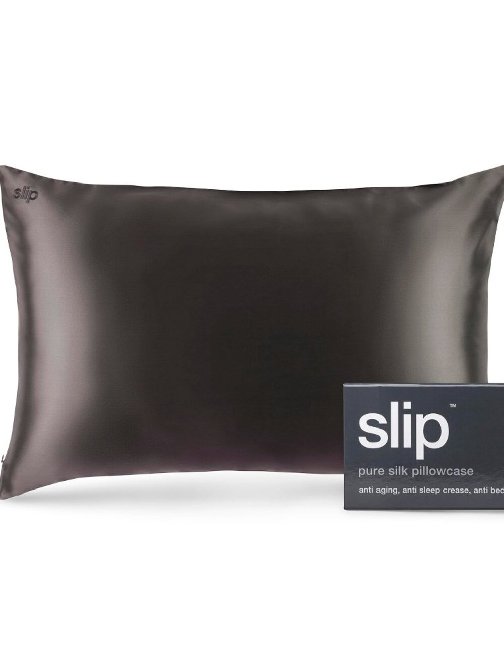Slip Queen Pillowcase (Style #SLIP-6056) – Charcoal – NIB
